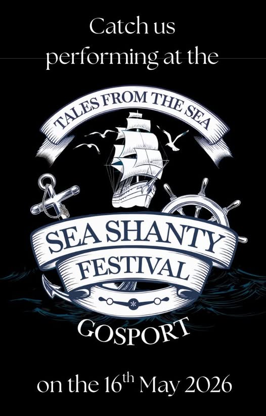 Poster for Gosport Shanty Festival 2026