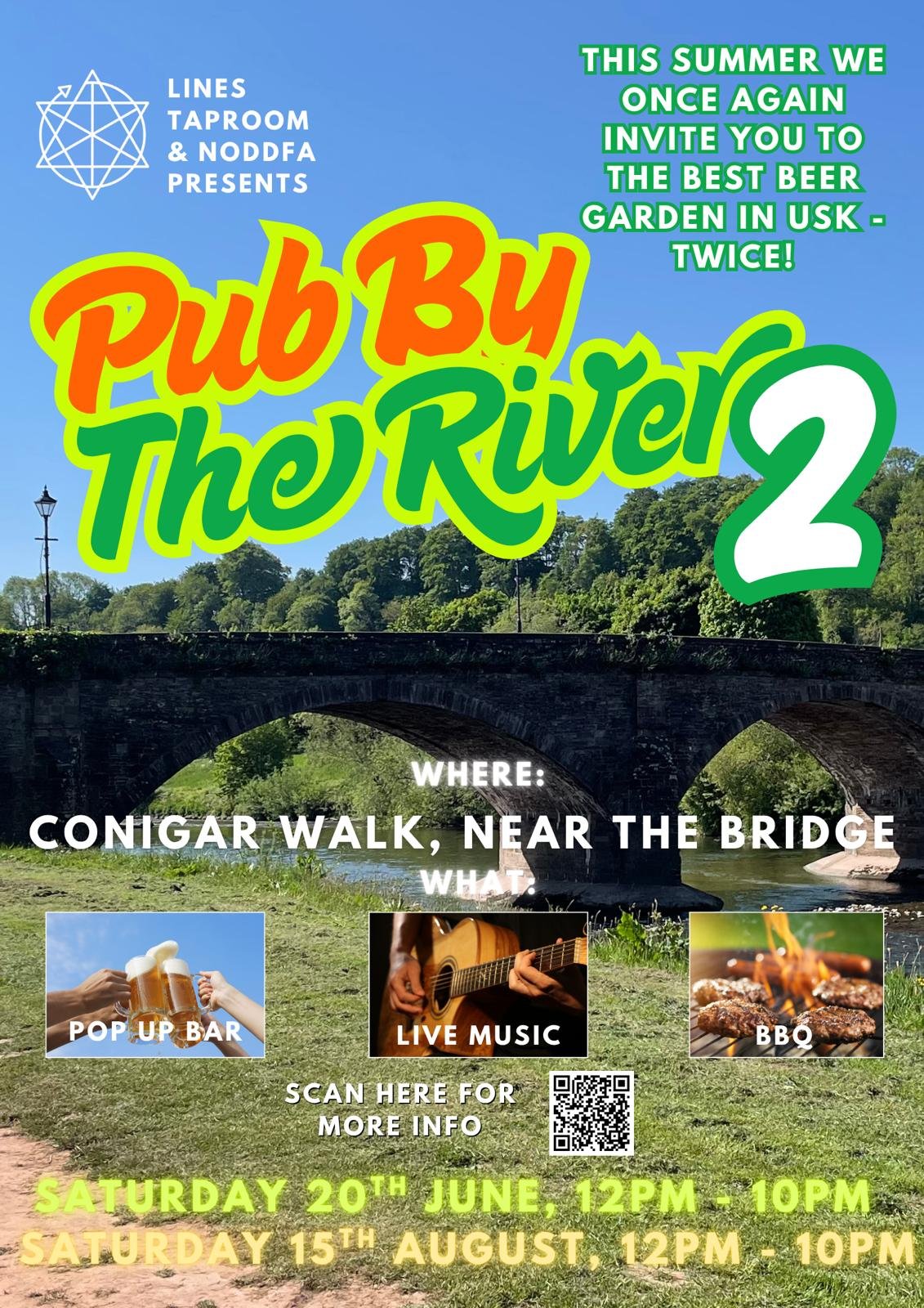 Pub by the river - Usk