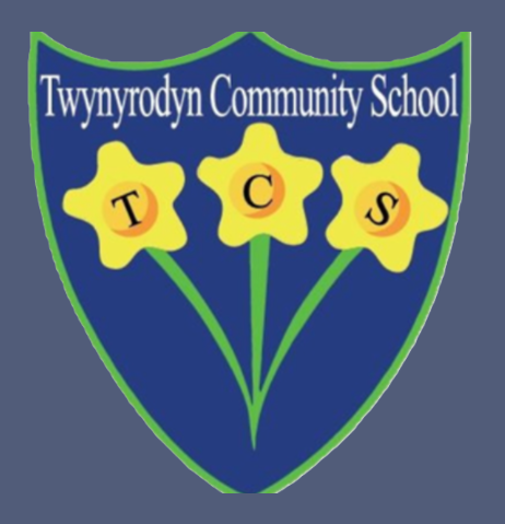 Twynyrodyn school logo